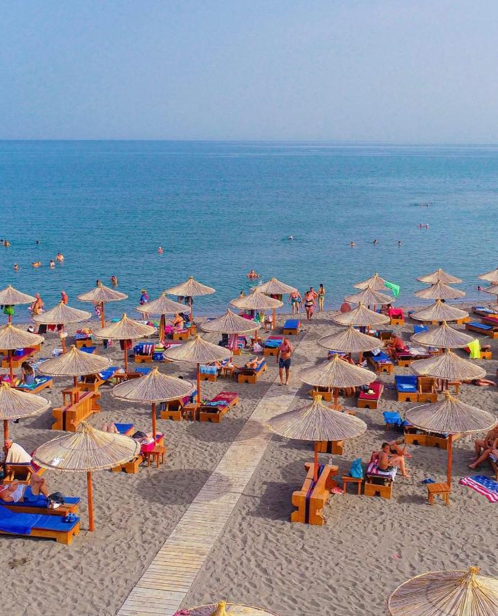 Kamberi Hotel & Apartments Velipoja Kültér fotó
