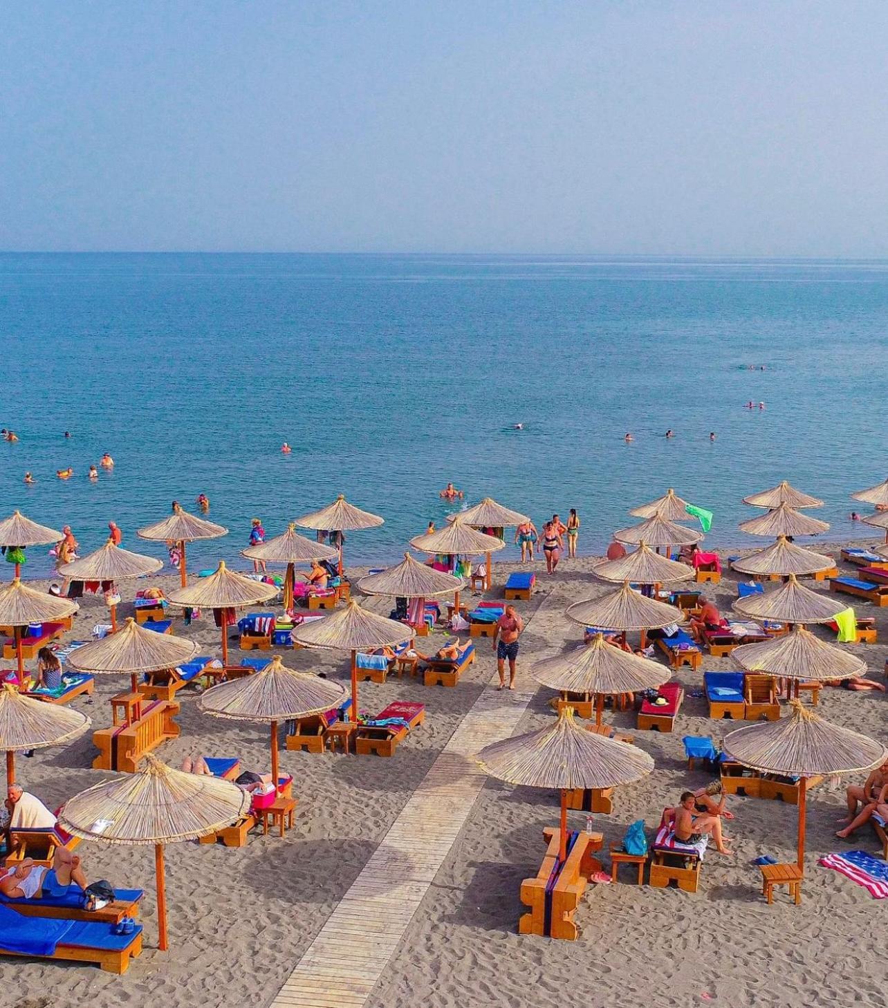 Kamberi Hotel & Apartments Velipoja Kültér fotó