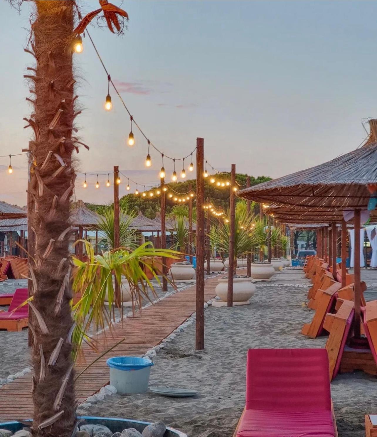 Kamberi Hotel & Apartments Velipoja Kültér fotó