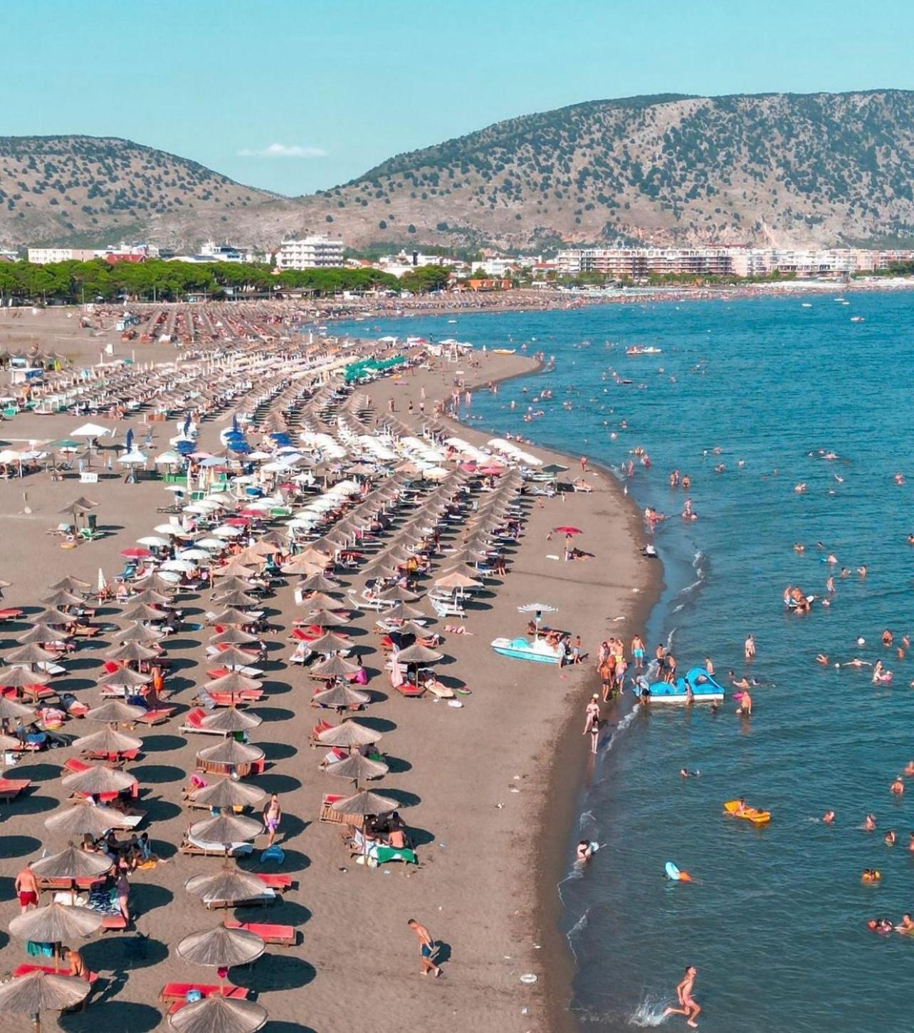 Kamberi Hotel & Apartments Velipoja Kültér fotó